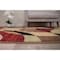 World Rug Gallery Contemporary Abstract Circles Soft Runner Rug 2' x 7'2'' Multi 105MULTI2X7 - alternate 5
